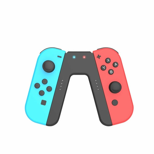 SMPO Wireless Red and Blue Switch Game Controller with Ergonomic Grip for Switch