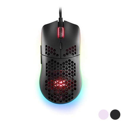 SMPO Wired LED Gaming Mouse with High-Precision Optical Sensor & Adjustable DPI
