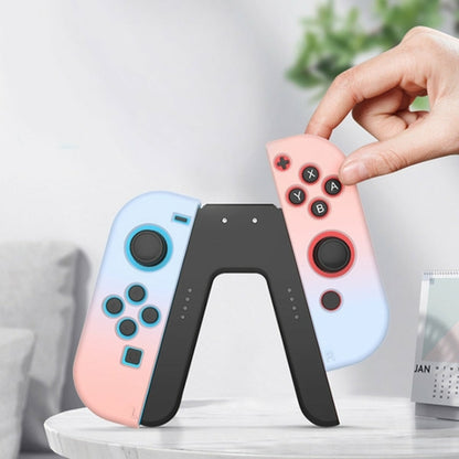 SMPO Wireless Red and Blue Switch Game Controller with Ergonomic Grip for Switch