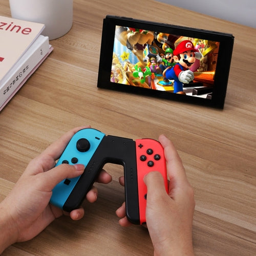 SMPO Wireless Red and Blue Switch Game Controller with Ergonomic Grip for Switch