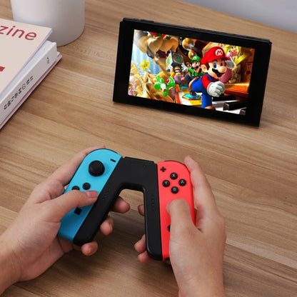 SMPO Wireless Red and Blue Switch Game Controller with Ergonomic Grip for Switch