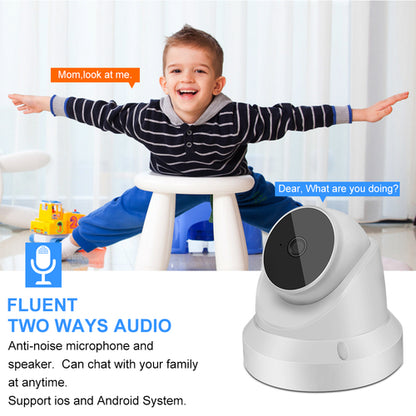SMPO Wireless WiFi Camera Monitor and Smart Home Security Camera with Two-Way Audio & Night Vision