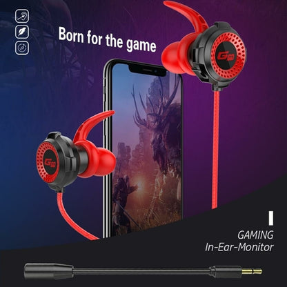 SMPO G2000 3.5mm In-Ear Gaming Earphones with Adjustable Extension Microphone & Stereo Bass