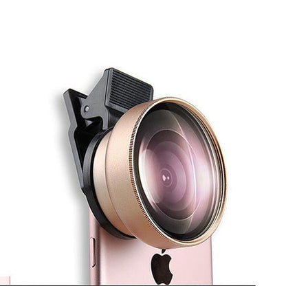 SMPO HD Ultra Wide Angle Mobile Phone Camera Lens with Universal Clip-on Design
