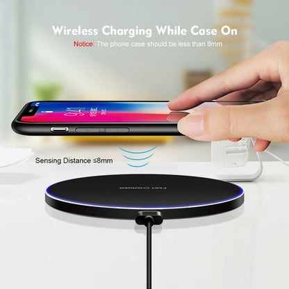 SMPO 30W Fast Wireless Charging Pad with Smart Temperature Control