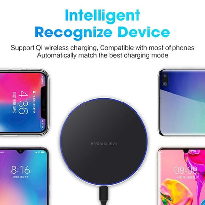 SMPO 30W Fast Wireless Charging Pad with Smart Temperature Control