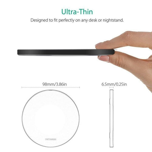 SMPO 30W Fast Wireless Charging Pad with Smart Temperature Control